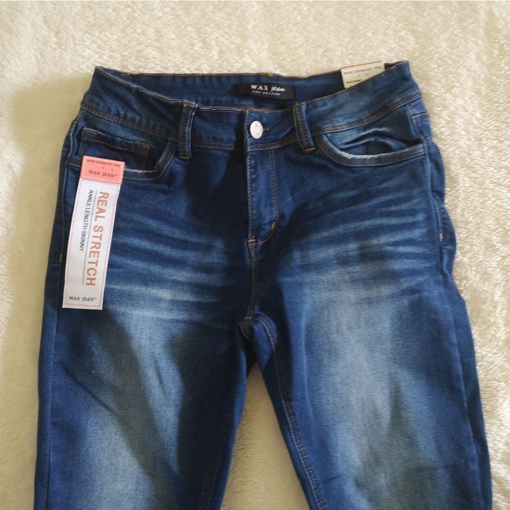 ✨️HP✨️ Wax🕯️Jean Ankle Skinny Jeans👖Sz 7 - NWT - Picture 3 of 7
